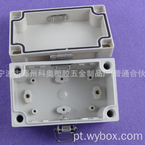 Gabinete de telecomunicação externa ip65 caixa de junção elétrica de plástico impermeável PWP710 com tamanho 125 * 75 * 75mm